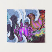 Messy universe wandkleed (Voorkant (horizontaal))