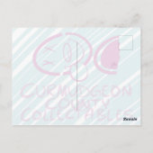 Messy Waterverf Sketch Girl Briefkaart (Achterkant)