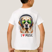 Messy zijn is mijn geboorterecht t-shirt (Achterkant)