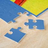 mest en papegaai legpuzzel (Zijkant)