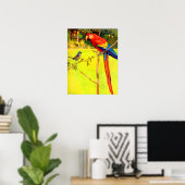 mest en papegaai poster (Thuiskantoor)