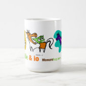 Mest Happen Cartoon Mini Horse Mok (Center)