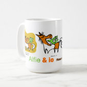 Mest Happen Cartoon Mini Horse Mok (Voorkant links)