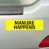 MEST KOMT VOOR BUMPERSTICKER (Op auto)