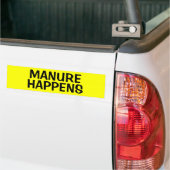 MEST KOMT VOOR BUMPERSTICKER (Op Truck)