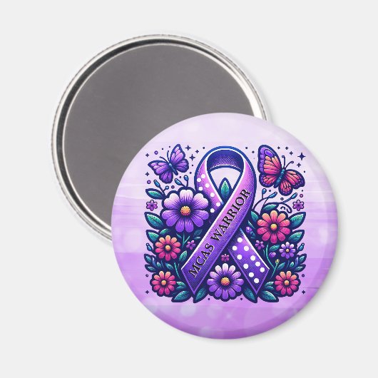 Mestcelactivatiesyndroom MCAS-krijger Magneet (Voorkant / Achterkant)