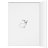 Mestgeitendag Funny Animal Drathday (Binnen (Links))