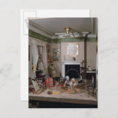 Mestgoed met speelgoed van "Miss Miles" House", 18 Briefkaart (Voorkant / Achterkant)