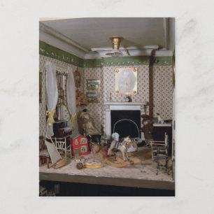 Mestgoed met speelgoed van "Miss Miles" House", 18 Briefkaart