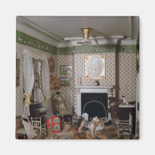 Mestgoed met speelgoed van "Miss Miles" House", 18 Magneet