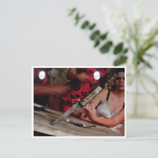 mesthoop briefkaart (Staand voorkant)