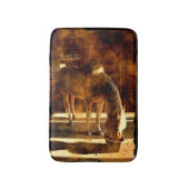 Mestingewanden en paardenvoeding met kruising badmat (Voorkant Verticaal)