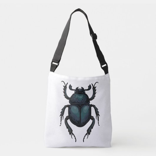 mestkever crossbody tas (Voorkant)