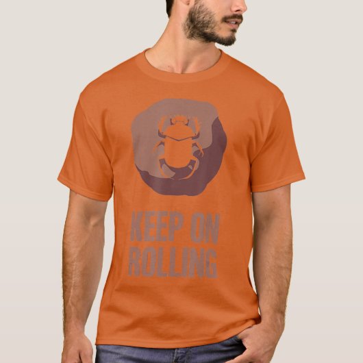 mestkever - entomologie bug insectenwetenschap t-shirt (Voorkant)