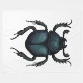 mestkever fleece deken (Voorkant (Horizontaal))
