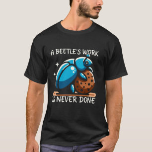 mestkever insect lover entomologie toekomst entomo t-shirt