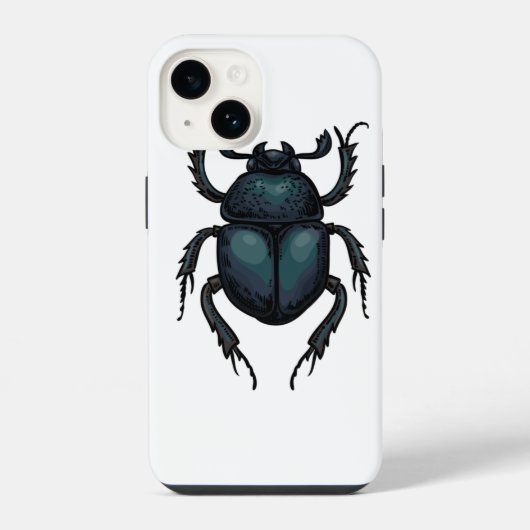 mestkever iPhone hoesje (Achterkant)