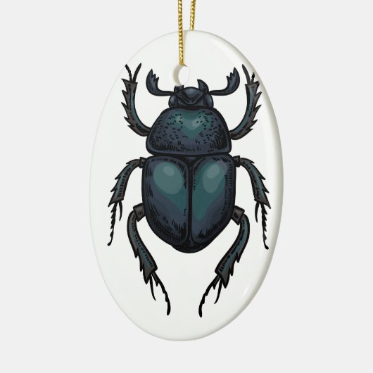 mestkever keramisch ornament (Links)