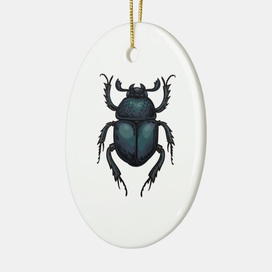 mestkever keramisch ornament (Links)