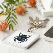 mestkever sleutelhanger (Zijkant)