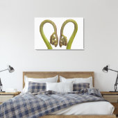 Mestkiemen 2 canvas afdruk (Insitu (Slaapkamer))