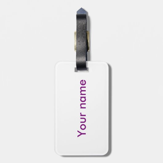 Mestoornren Bagagelabel (Achterkant verticaal)