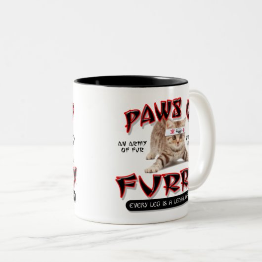 Mestpokken Tweekleurige Koffiemok (Voorkant rechts)