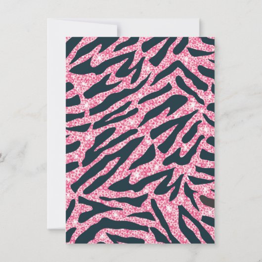 Mesuepover Spa Birthday Party Invitations Kaart (Achterkant)