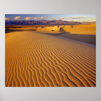 Mesvrij Flat Sand-duinen in Death Valley