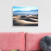 Mesvrij Flat Sand Dunes Canvas Afdruk (Insitu (Woonkamer))