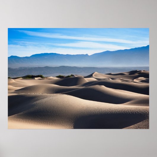 Mesvrij Flat Sand Dunes Poster (Voorkant)
