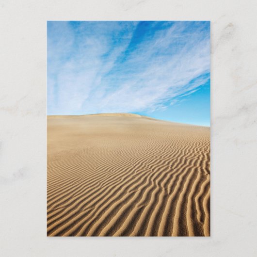 Mesvrij Flats Sand Dunes Briefkaart (Voorkant)