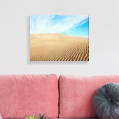 Mesvrij Flats Sand Dunes Canvas Afdruk (Insitu (Woonkamer))