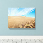 Mesvrij Flats Sand Dunes Canvas Afdruk (Insitu (Houten vloer))