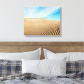 Mesvrij Flats Sand Dunes Canvas Afdruk (Insitu (Slaapkamer))