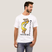 Mesvrij Kokopelli T-shirt (Voorkant volledig)