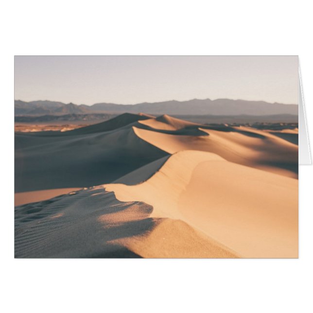 Mesvrij Sand Dunes in Death Valley (Voorkant Horizontaal)