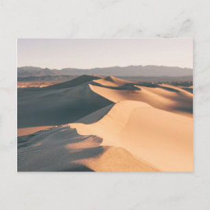 Mesvrij Sand Dunes in Death Valley Briefkaart