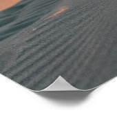 Mesvrij Sand Dunes in Death Valley Poster (Hoek)