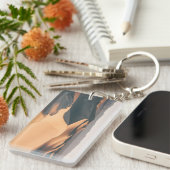 Mesvrij Sand Dunes in Death Valley Sleutelhanger (Voorkant Rechts)