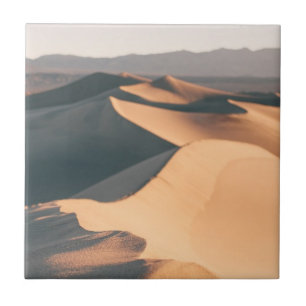 Mesvrij Sand Dunes in Death Valley Tegeltje