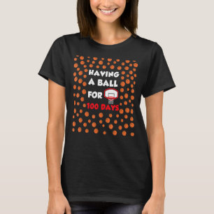 met 100 dagen schoolbal pl t-shirt