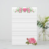 Met 5,5 x 8,5 inch bekleed papier (Staand voorkant)