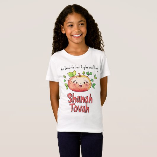 Met aangepaste tekst Sweet New Year Delight T-shirt (Voorkant volledig)