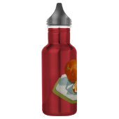 met afbeelding van sinaasappels waterfles  (Links)