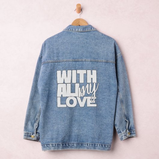 Met al mijn liefde denim jacket (Hangar)