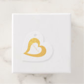 Met al mijn liefdeshart Folie Bedankjes Labels (Met doos)