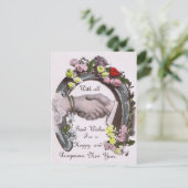 Met alle goede wensen feestdagenkaart (Staand voorkant)