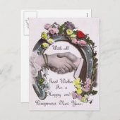 Met alle goede wensen feestdagenkaart (Voorkant / Achterkant)