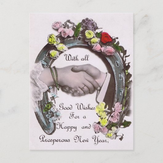 Met alle goede wensen feestdagenkaart (Voorkant)